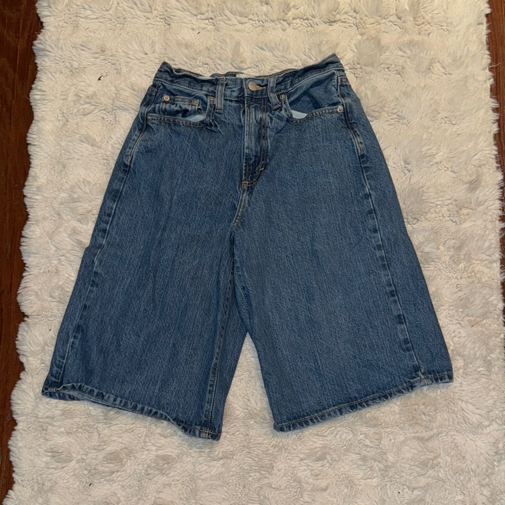 Blue Denim Jorts